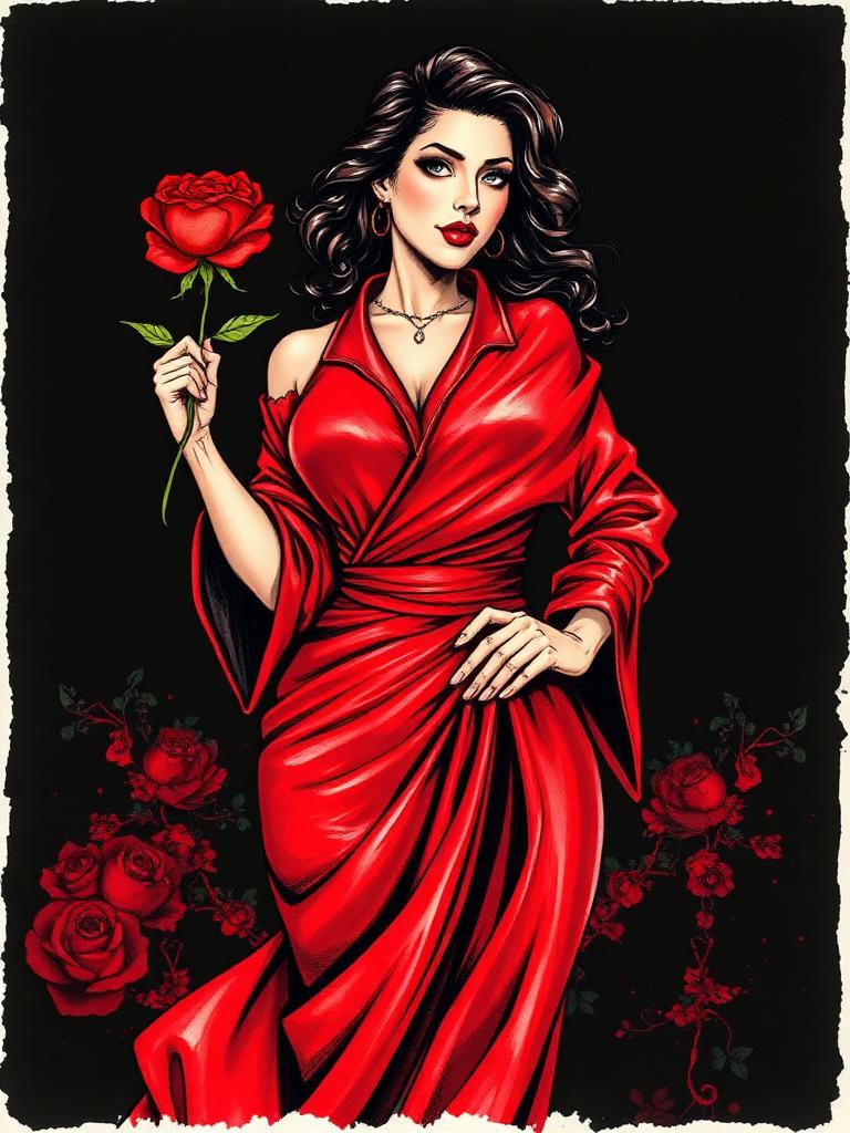 A Dama das Rosas